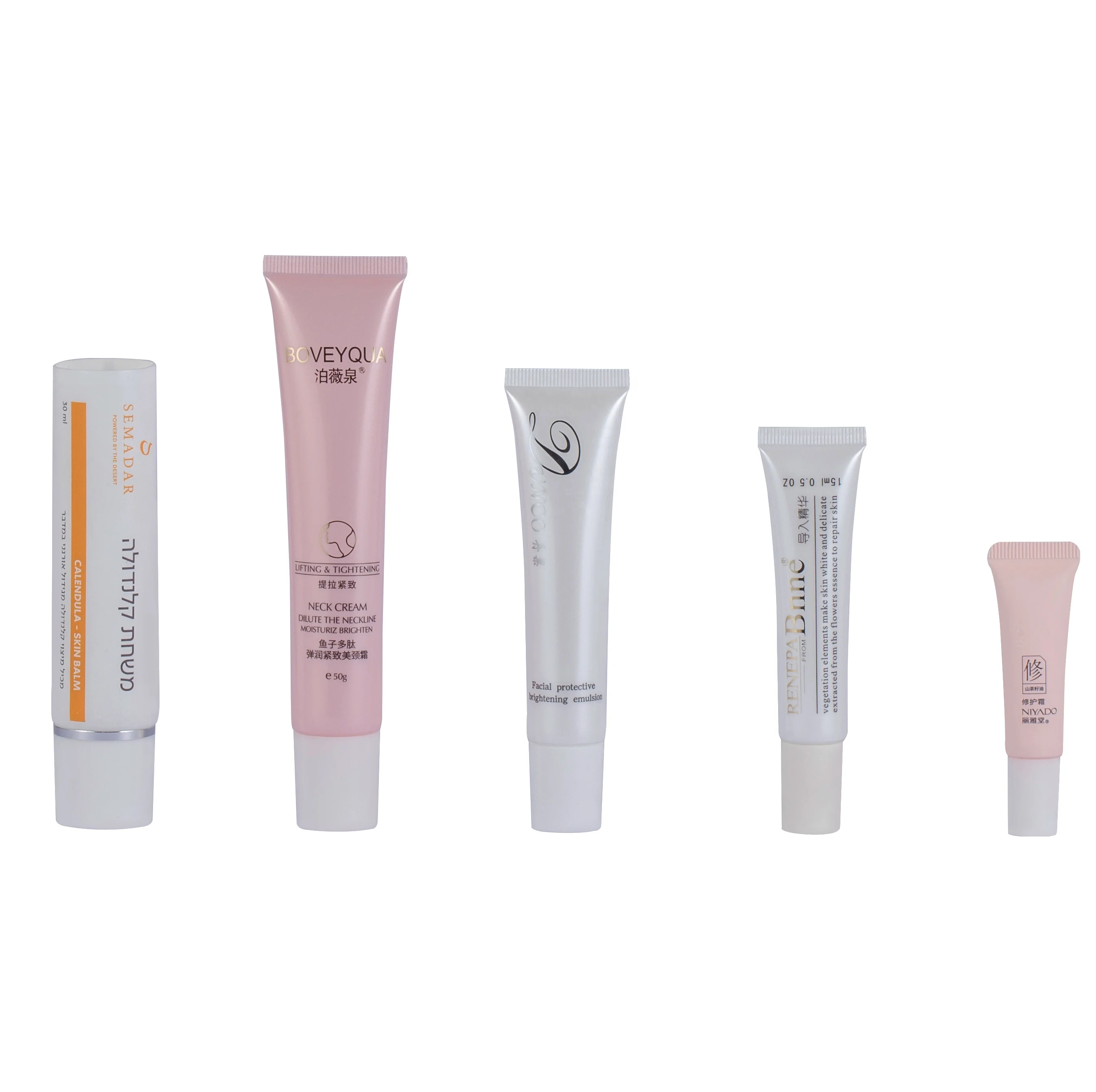 5g 5ml 15ml PE Plastic Tube for Cosmetic Packaging