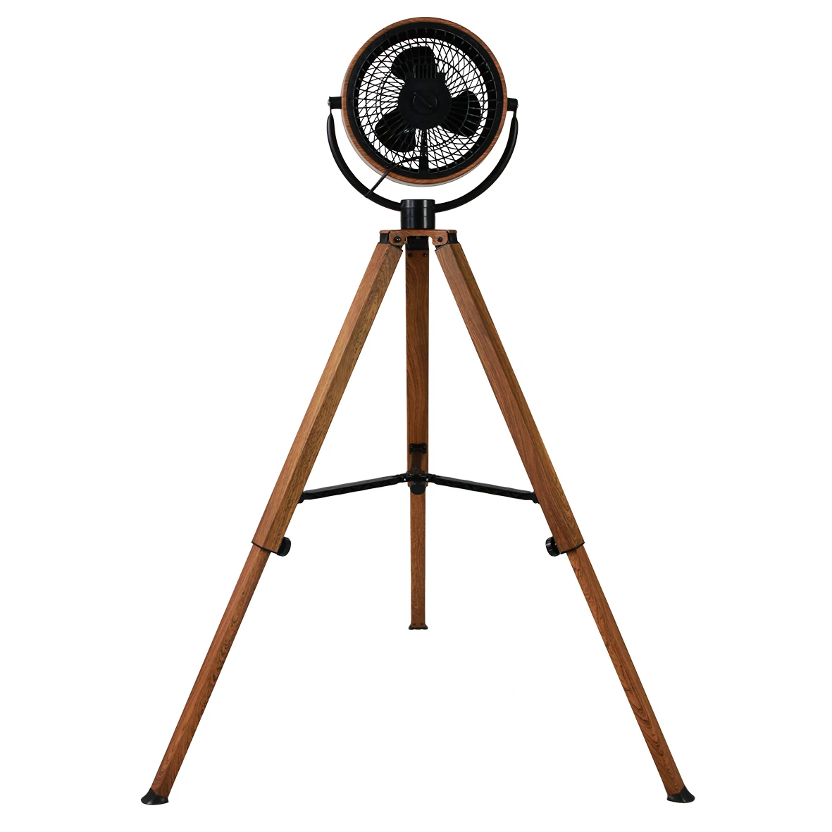 2024 new arrival 10 inch metal tripod fan fashion clock fan with high quality for home appliance physical stock drop shipping