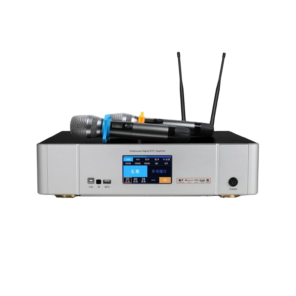High power Three-in-one KTV karaoke amplifier.