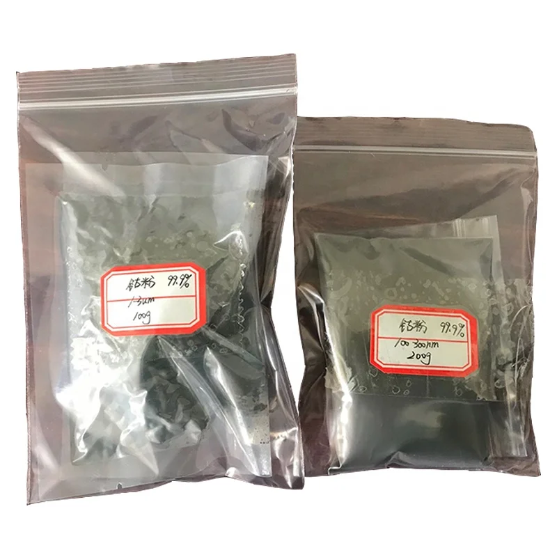 99.9% 1-3um Metal Cobalt superfine Co Micron Cobalt powder for Catalyst