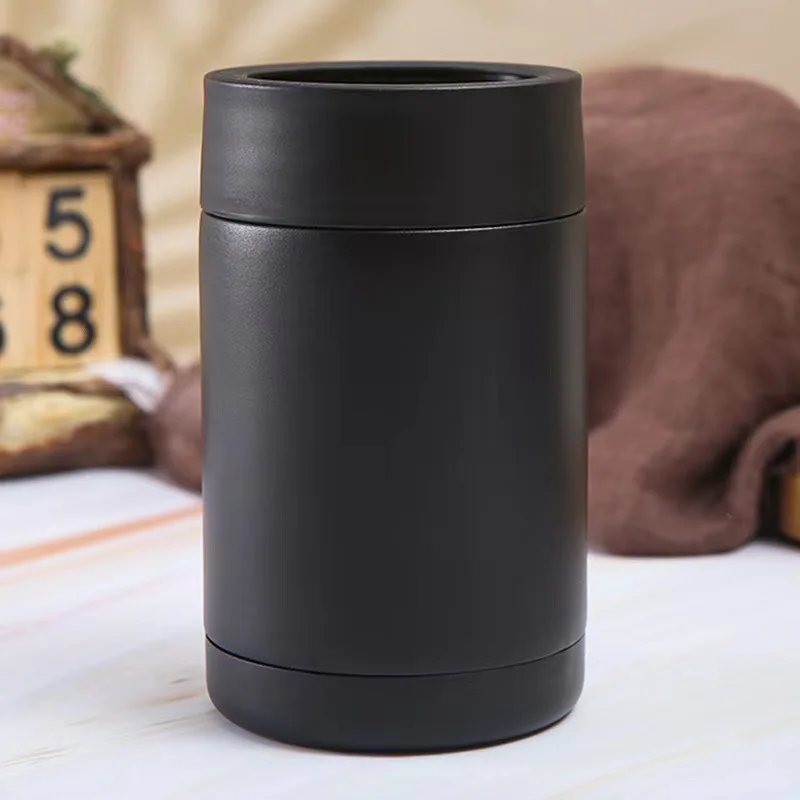 New arrivals 12OZ Beer Cooler 304 Stainless Steel Beer Bottle Can Holder Double Wall Vacuum Insulated