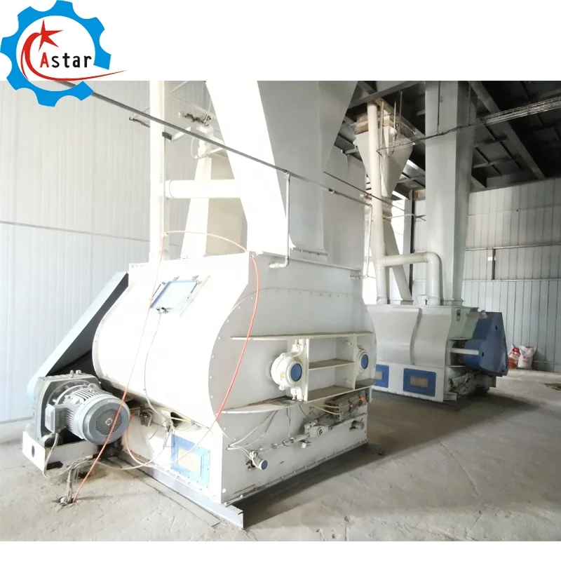 Professional Design Chicken Animal Poultry Feed Pellet Processing Plant