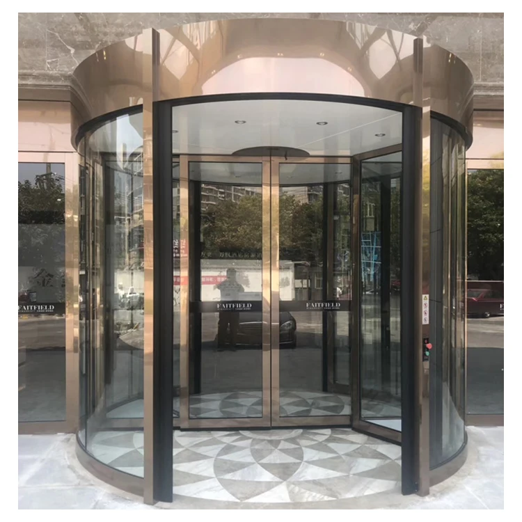 PAD Brand Automatic Revolving Door glass revolving door