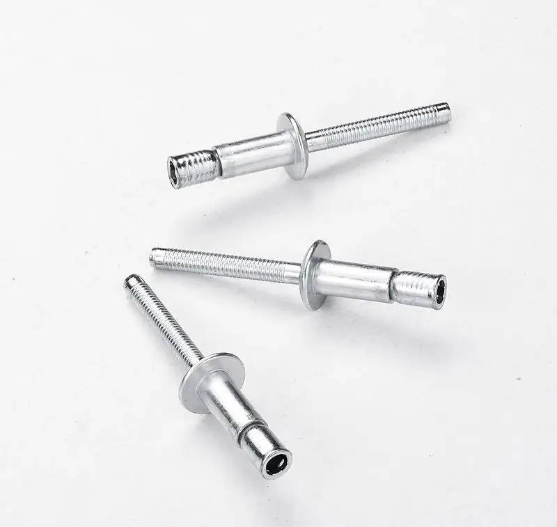 Fastener 3.0/3.2/4.0/4.8/5.0/6.2 Brass Stainless Steel Blind Rivet Semi Tubular Flat Head Solid Pop Rivets