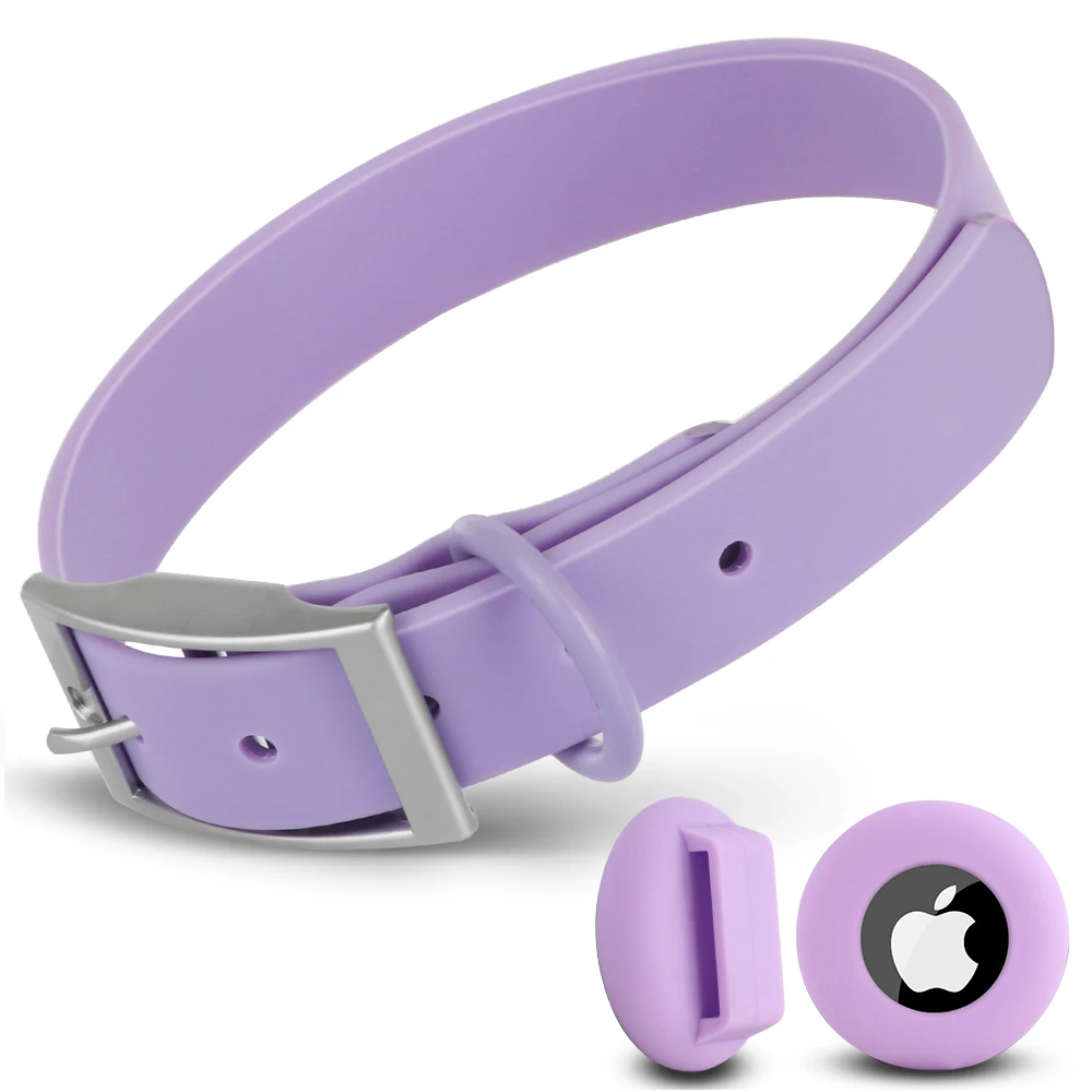 Hot Selling Classic Name Tag Personalize Airtag Collar Adjustable Comfortable Soft GPS Tracking Pet Dog Collar