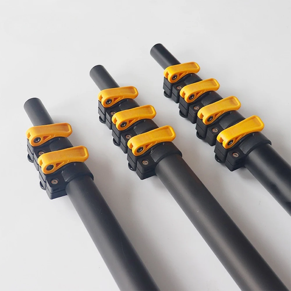Multi Size Telescopic Heavy Duty Aluminum Pole Carbon Fiber Extensional handle