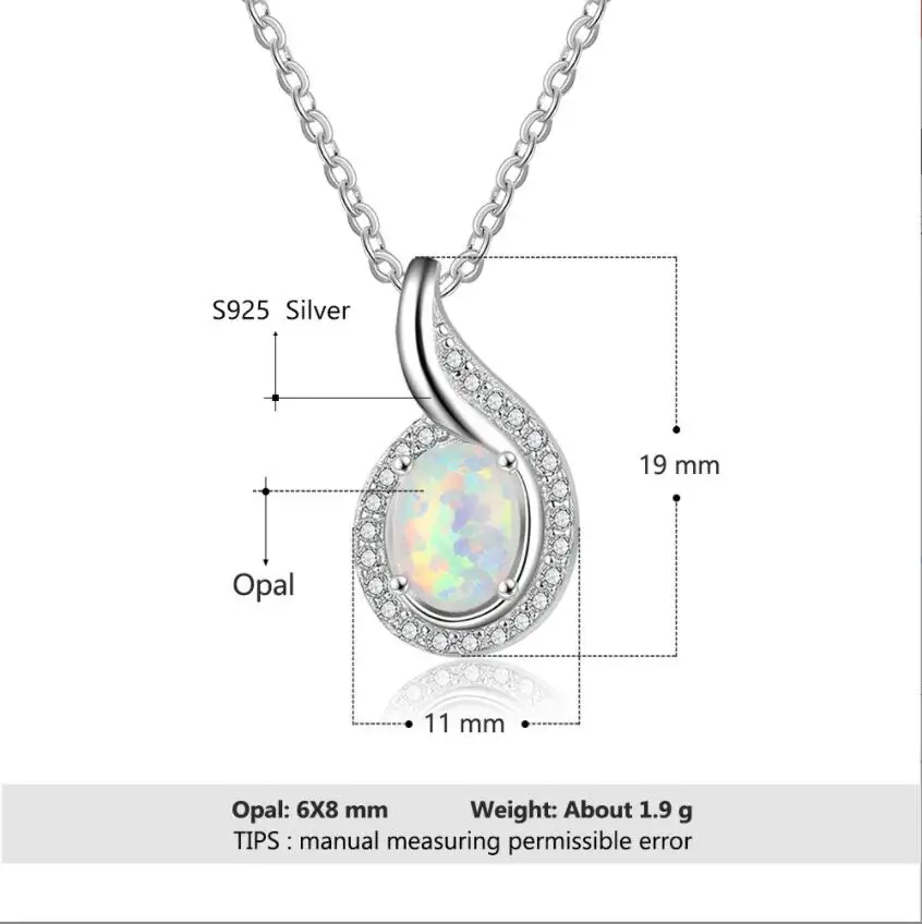 Wholesale Australian Opal Jewelry 925 Silver Sterling Pendant