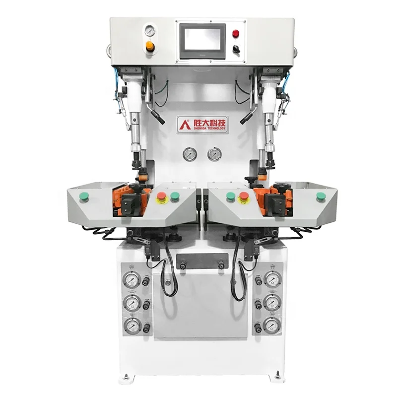 Hydraulic shoes pressing attaching machine sole press