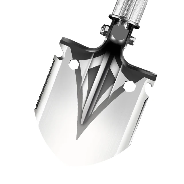 Multi-functional 304 Stainless Steel Mini Grain Shovel 3-in-1 Snow Removal Kit for Cars and Trucks