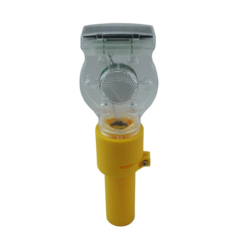 Solar warning light solor powered