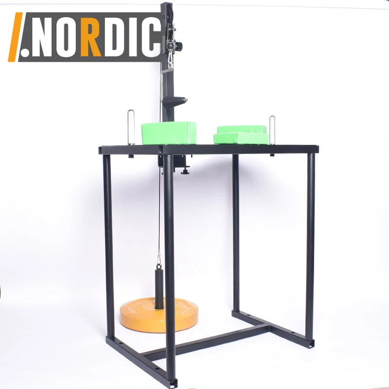 Standard Arm Wrestling Battle Table including cable system pulley system and loading pin fit 2 inch weight plate