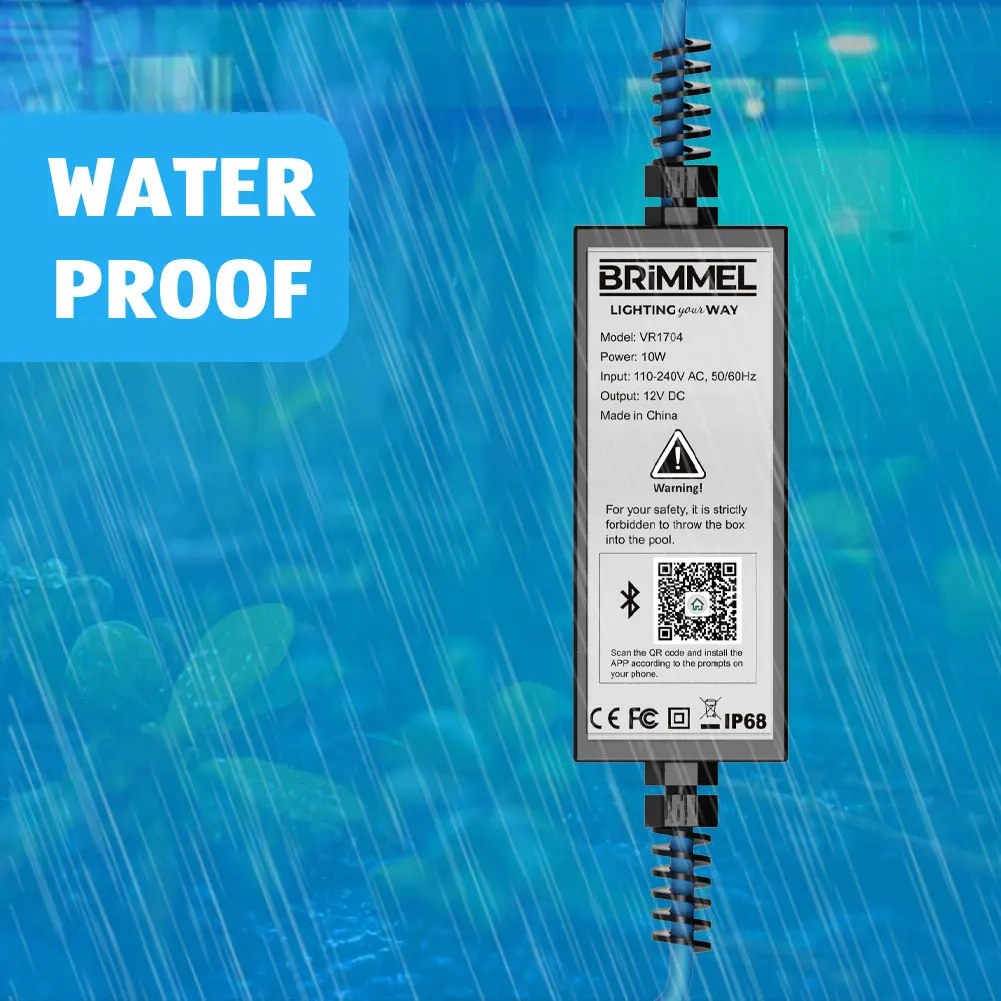 Vertak American Standard factory supply good price 10V IP68 underwater light floating pool lights LED swimming lamp