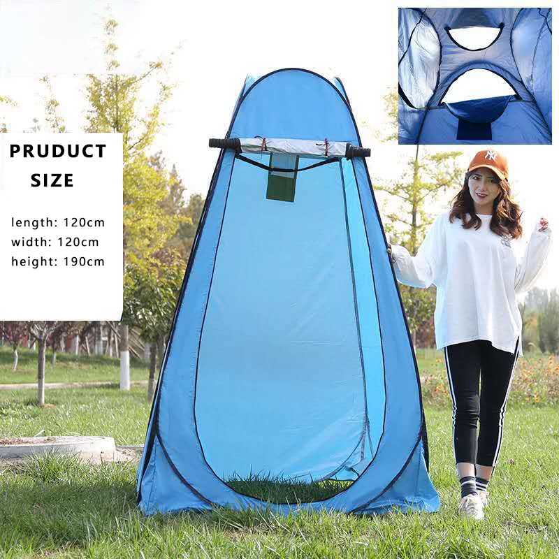 Dome Pop Up Shower Tents Camping Outdoor Waterproof drop down shower tent For Sale factory camping supply