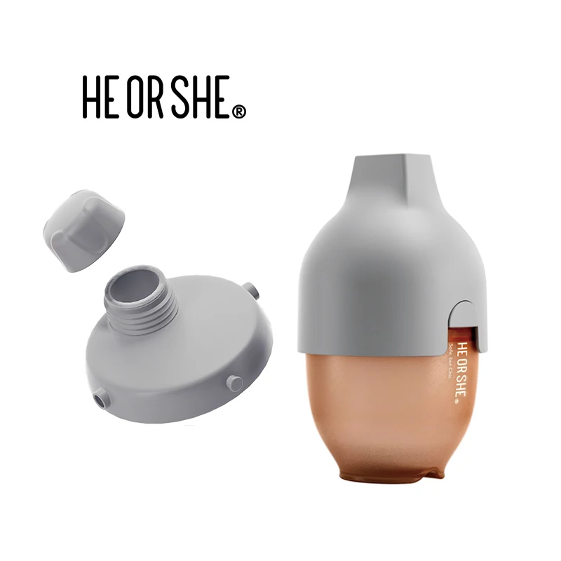 HEORSHE New releases silicone portable wide newborn eco packaging box baby feeding bottle