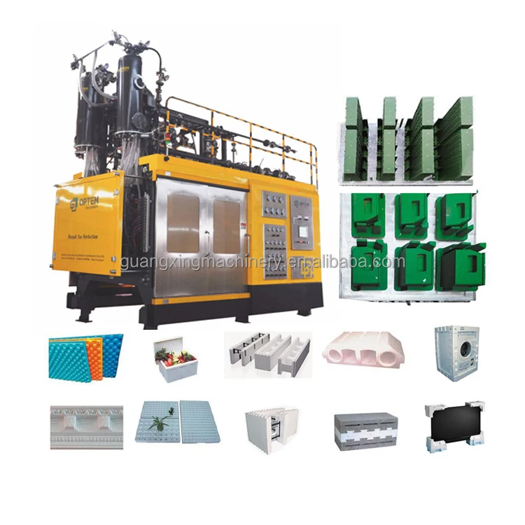 Automatic Vacuum Cooling System EPS Foam Making Machine EPP Machine Shape Molding Machine