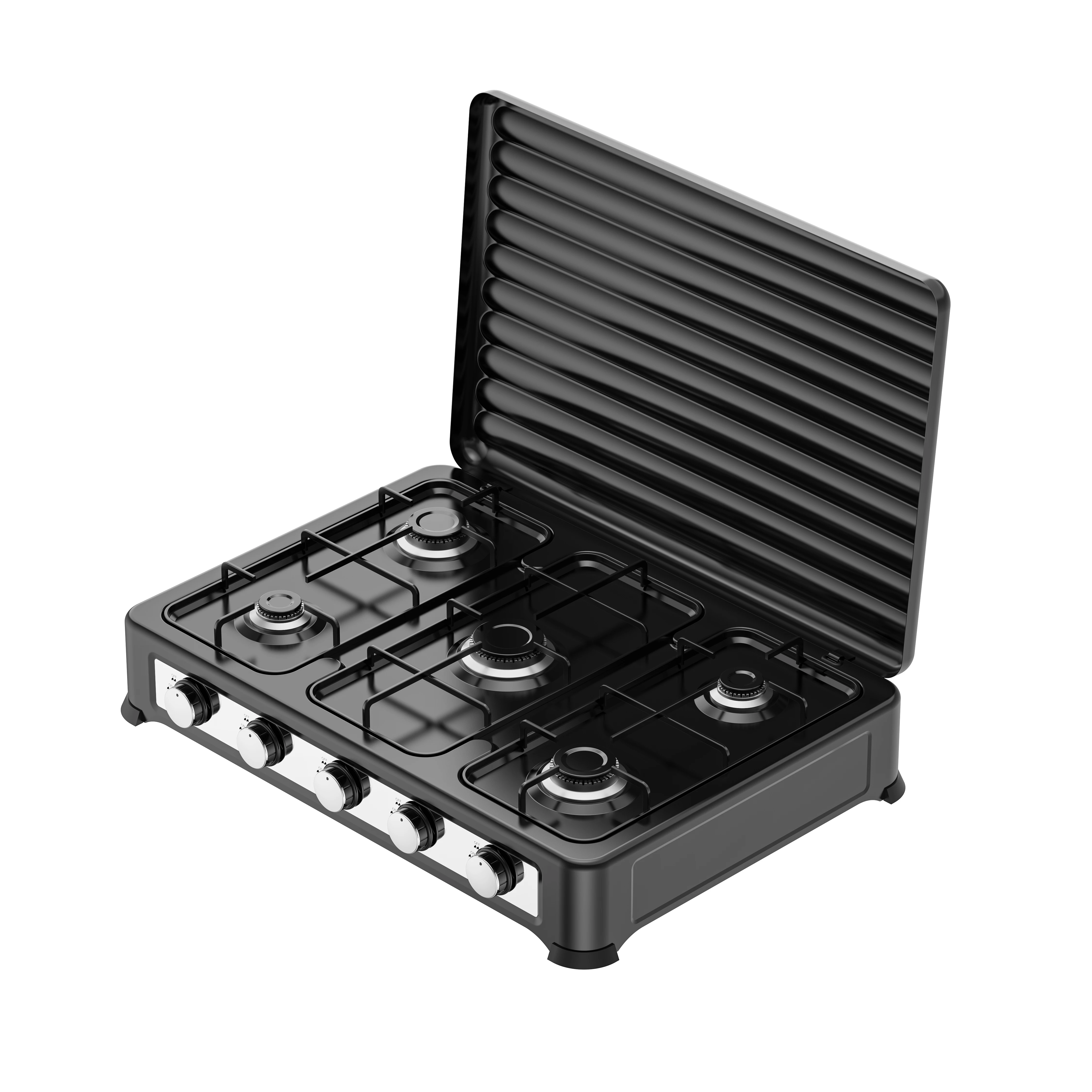 Газовая плита из нержавеющей стали