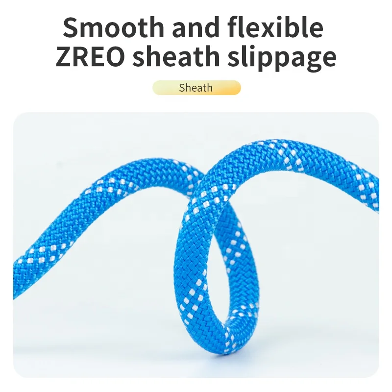 Safe Secure 11mm Nylon Static Rope for Rigging Construction 11mm Nylon Static Rope