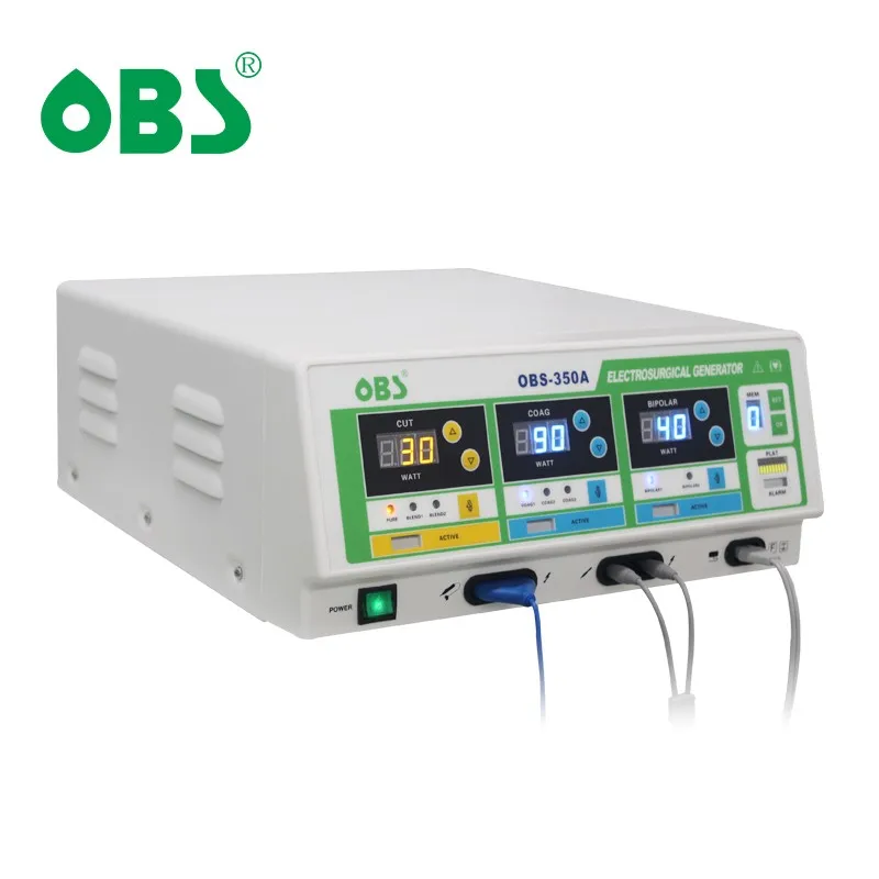 8 Modes Surgical Machine ESU Generator OBS-350A Diathermy Cautery CE Electrosurgical Unit