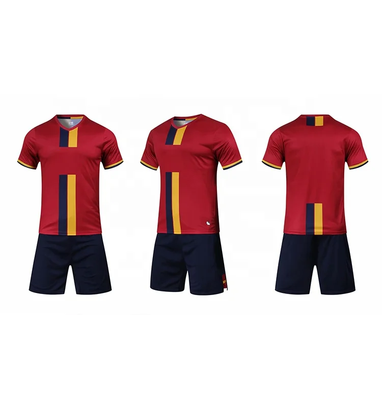 High Quality Plain Wholesale Customized Football Uniform Training Jersey