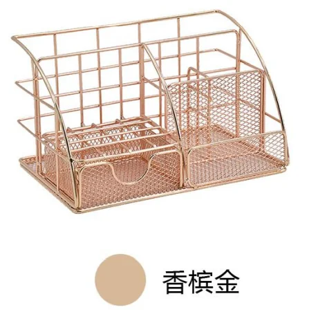 Wire Mesh Desk Organizer Customized Desktop Stationery