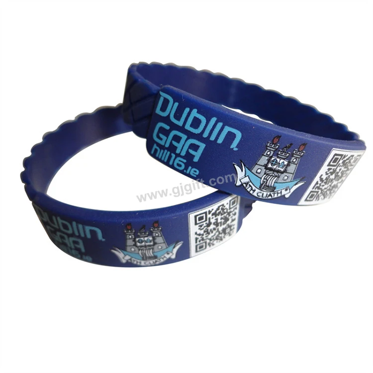 Sports logo recycled kids hand glow wholesale gym qr code cheap deboss mens rubber wrist custom band wristband silicon bracelet