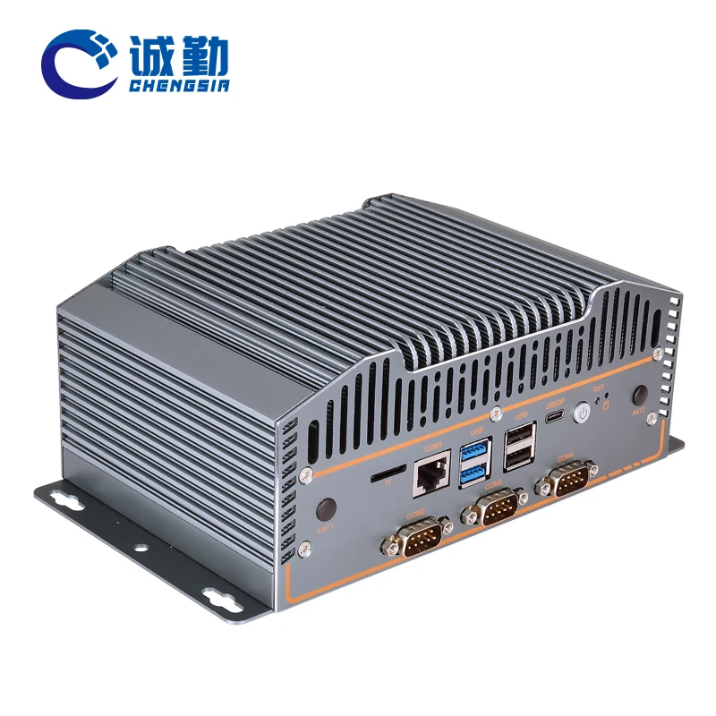 4 *2.5G LAN 6Com N100 Cloud Computing DDR5 X86 Embedded Computer Case Industrial Fanless Mini PC with 12th Gen N95 N200 N305 cpu