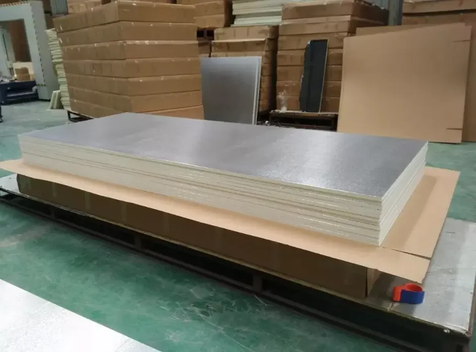 Underfloor Heating Systems & Parts for Grooved XPS foam board with Aluminium Foil