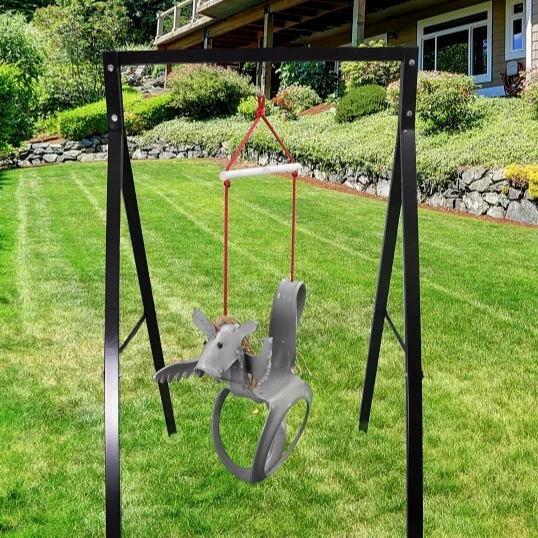 
swing set Recycled Tire swing, kids Swing for Kids 3 to 10 years old, Gray unicorn 