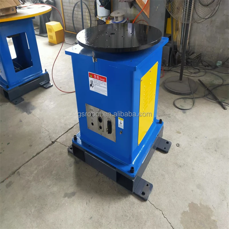 Efficient fully automatic electric controlled one axis platform type rotary table welding positioner