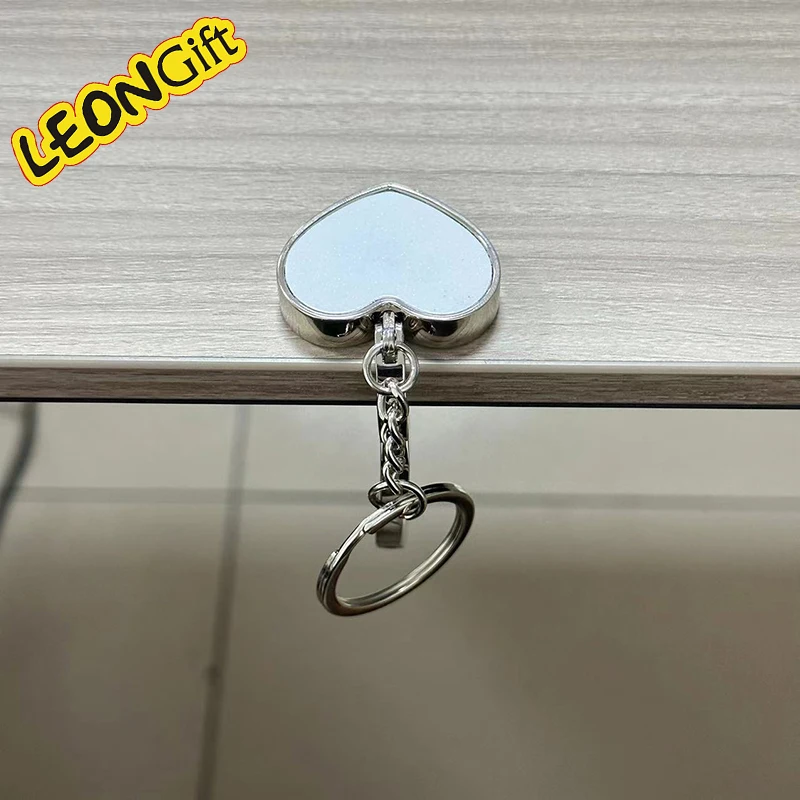 Leon Metal Gift metal blank manufacturer custom portable hook table bag hanger for table