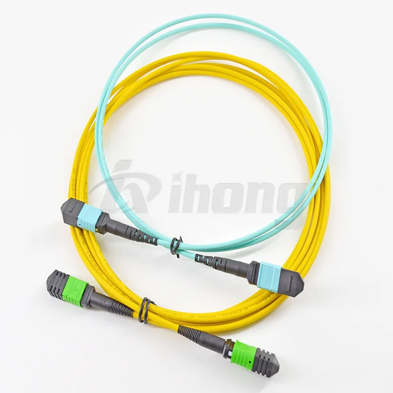 Factory Price 8F MPO-MPO /MTP-MTP Singlemode  8-cores female male MPO/MTP Trunk Cable