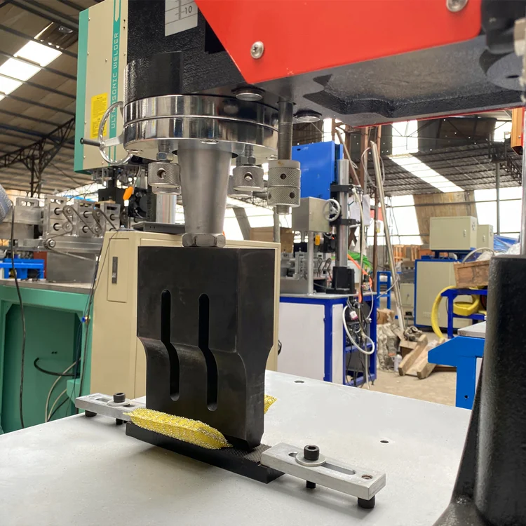 Kitchenware Bowl Dish Cleaning Sponge Scrubber Scouring Pad Making Machine