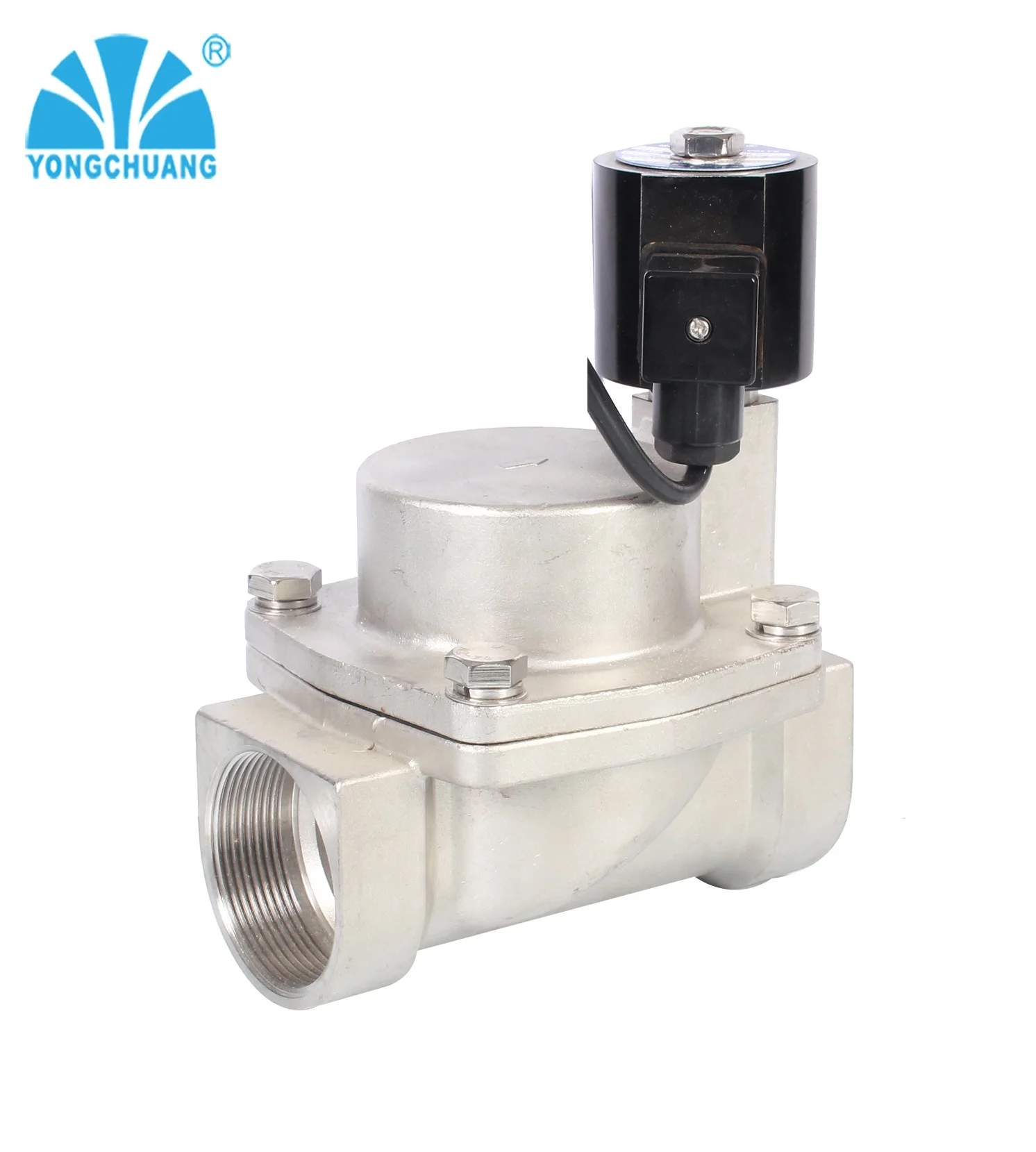 Yongchuang YCDF2 IP68 12v quick response 2 inch air blasting solenoid valve water 220v for fountain
