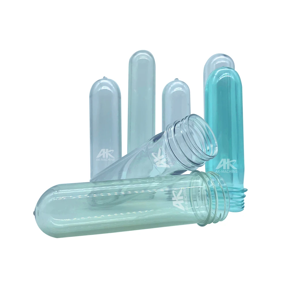 China Manufacturer 45mm 90-150g Transparent Pet Preform For Mineral Water bottle