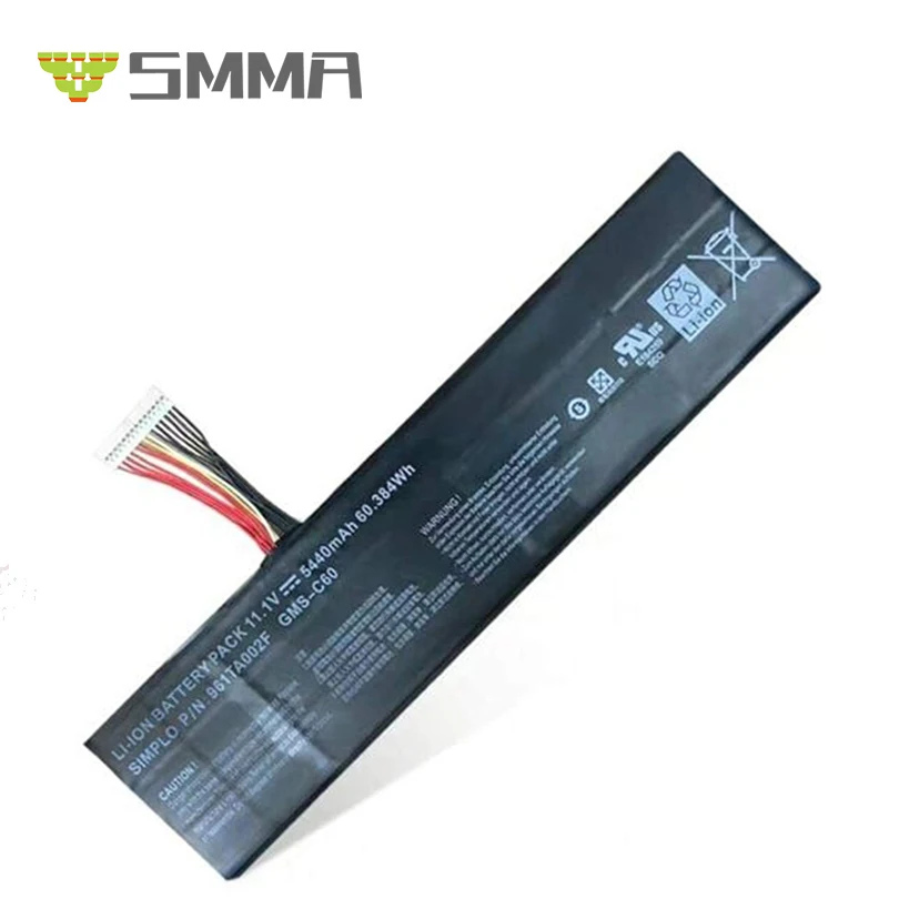 
11.1V 60.384Wh 5440mAh GMS-C60 Battery Compatible for Razer Blade R2 17.3 Inch 961TA002F Series 