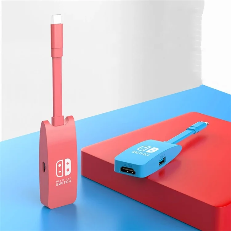 Switch Dock TV Dock for Nintendo Switch HUB accessories Docking Station Type C to 4K 60hz  HDTV USB 3.0 PD Macbook Air M1 Pro