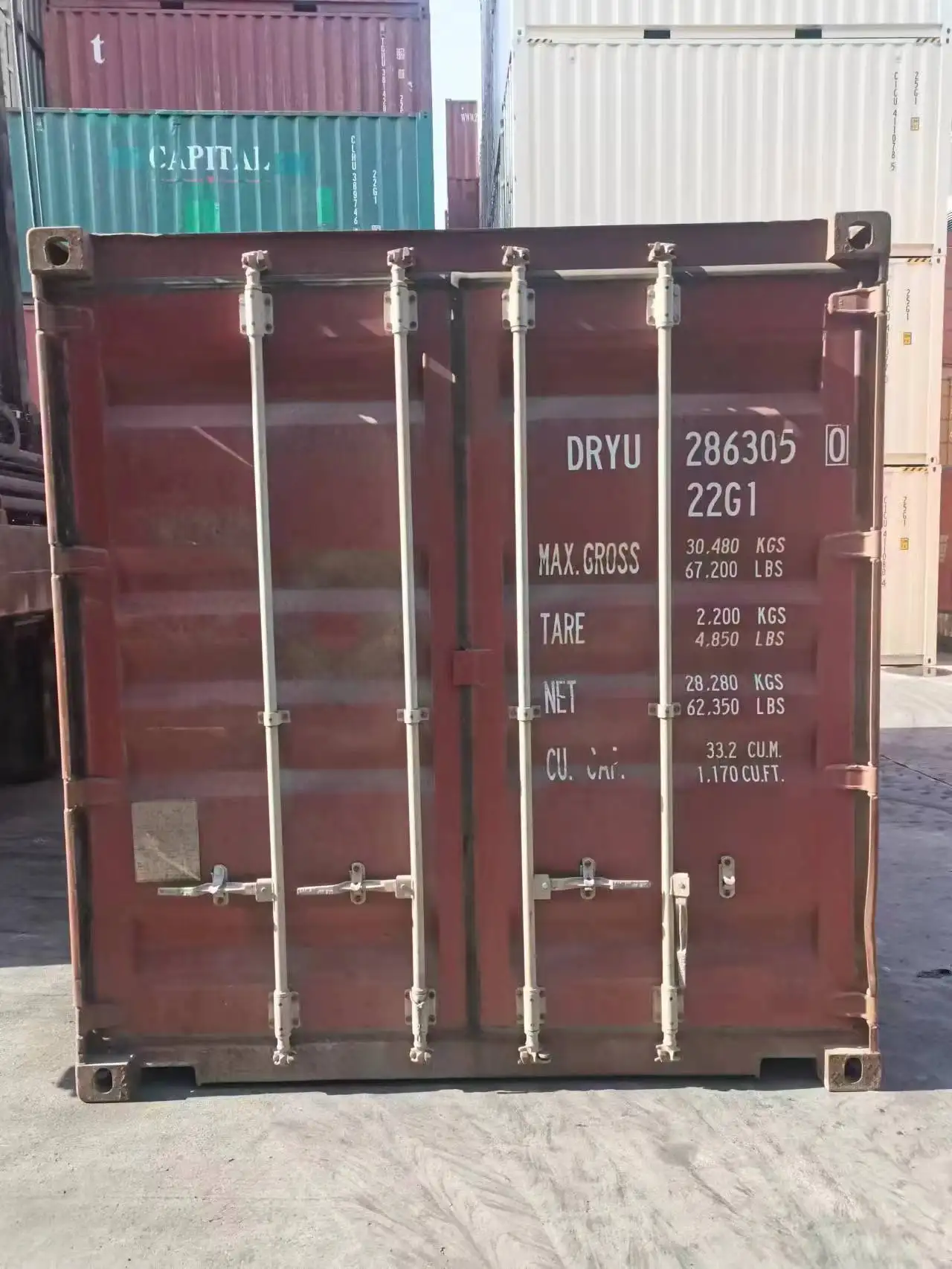 Cheap Used Shipping Containers 20Gp For Sale Qingdao/Tianjin
