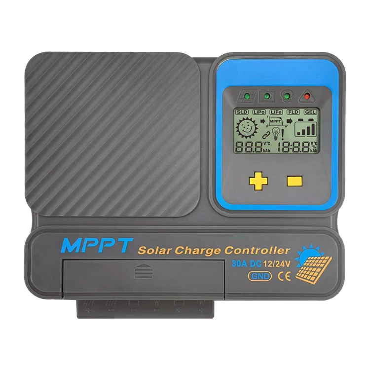 RV MPPT Solar Charge Controller Nagtive Ground 12/24V Automatic 20A30A40A Amp Current DC Charger controller for Solar system
