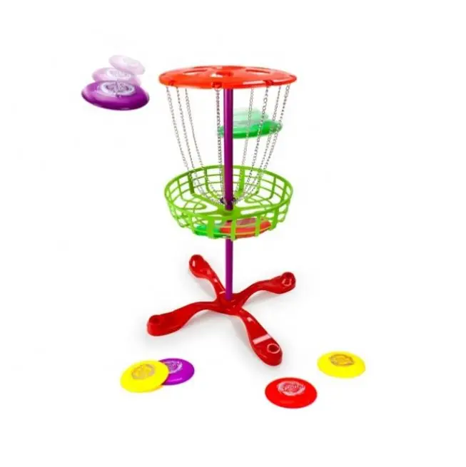Mini Portable Flying Disk And Golf Set For Kids
