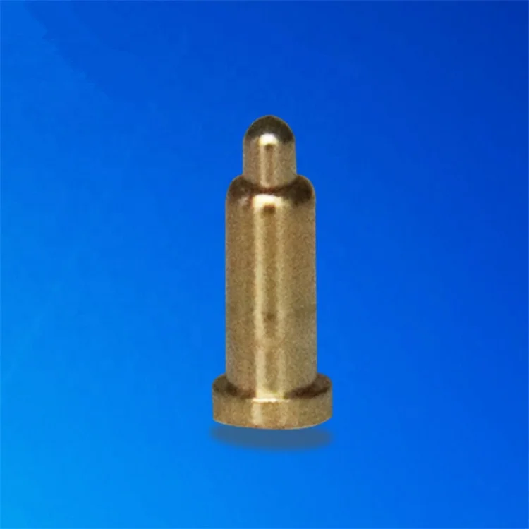 
Small Elastic Pogopin Spring Pin Thimble Total Height 5.0MM Diameter 2.0MM Brass Gold-plated Pogo pin 