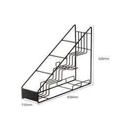 Liquor Bottle Display ,liquid Bottle Display Rack Acrylic Display Jars Syrup Bottle Rack Kitchen Storage Holders & Racks Elegant