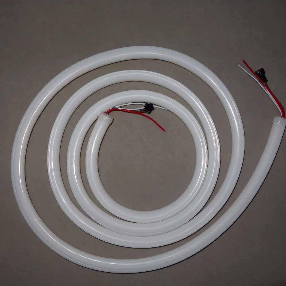 China factory manufacturer customized size plastic silicone cover led strip light