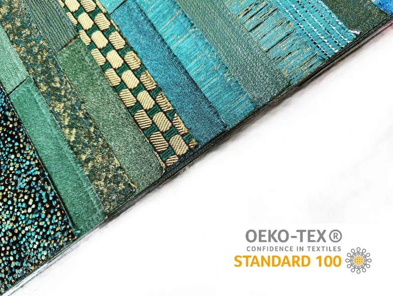 MYG8121-05 Upholstery Woven Jacquard Fabric For Curtain Various Styles Home Textile 100% Polyester Jacquard Curtain Fabric