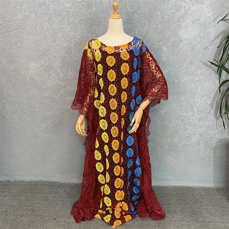 New Arrival African Cardigan Dresses For Women Dashiki Boubou Kaftan Maxi Robe Woman Abaya Dress With Inner