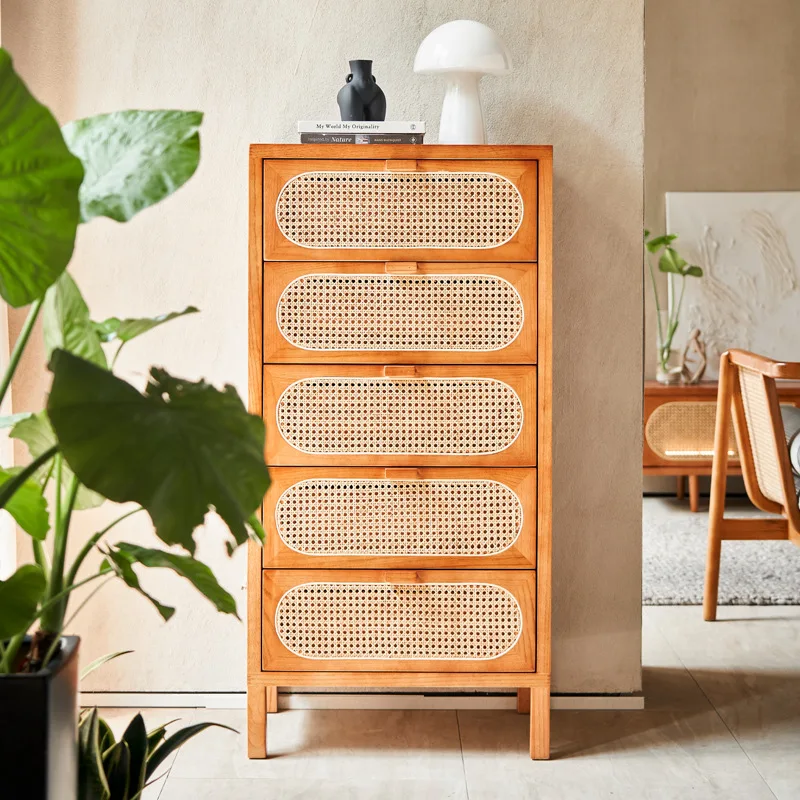 Скандинавская деревянная буфетка dreamhaus из массива дерева шкаф для хранения в гостиной с выдвижным ящиком дышащий обеденный боковой