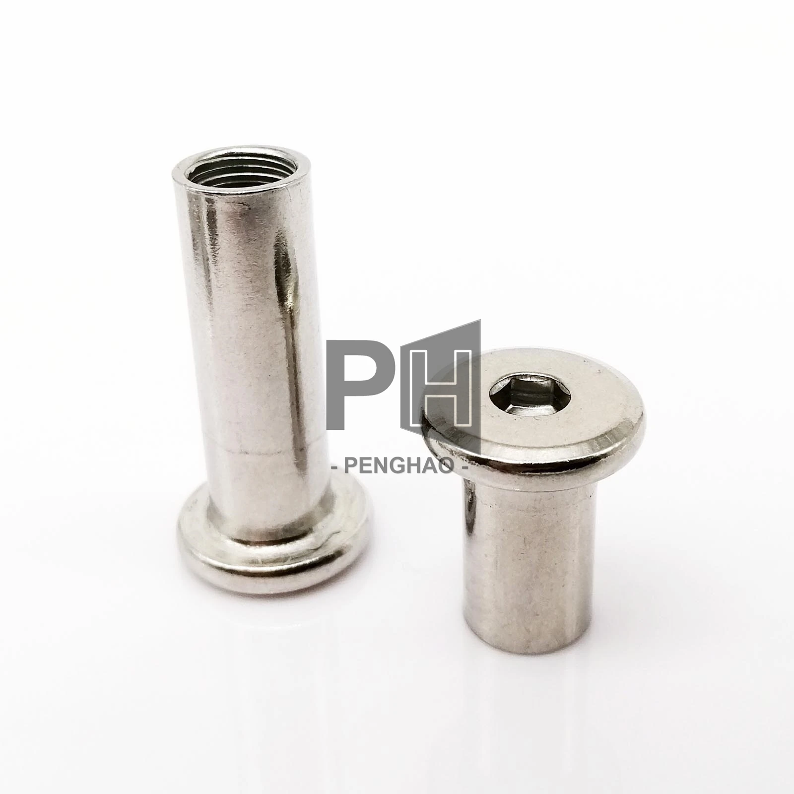 OEM Factory Stainless Steel Carbon Steel Galvanized Zinc Plated Rivet Nut Threaded Inserts Rivet Insert Nuts
