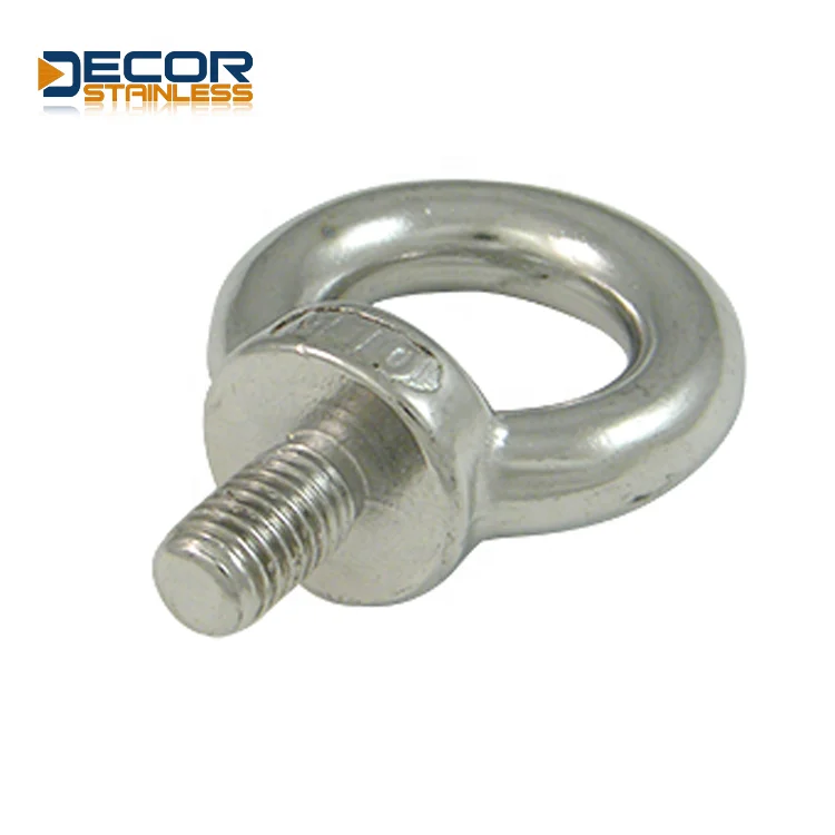 Stainless Steel AISI304/316 DIN580 lifting eye bolt