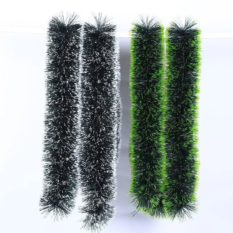Factory Direct Wholesale Various Colors and Length Holiday Christmas Green Tinsel Garland