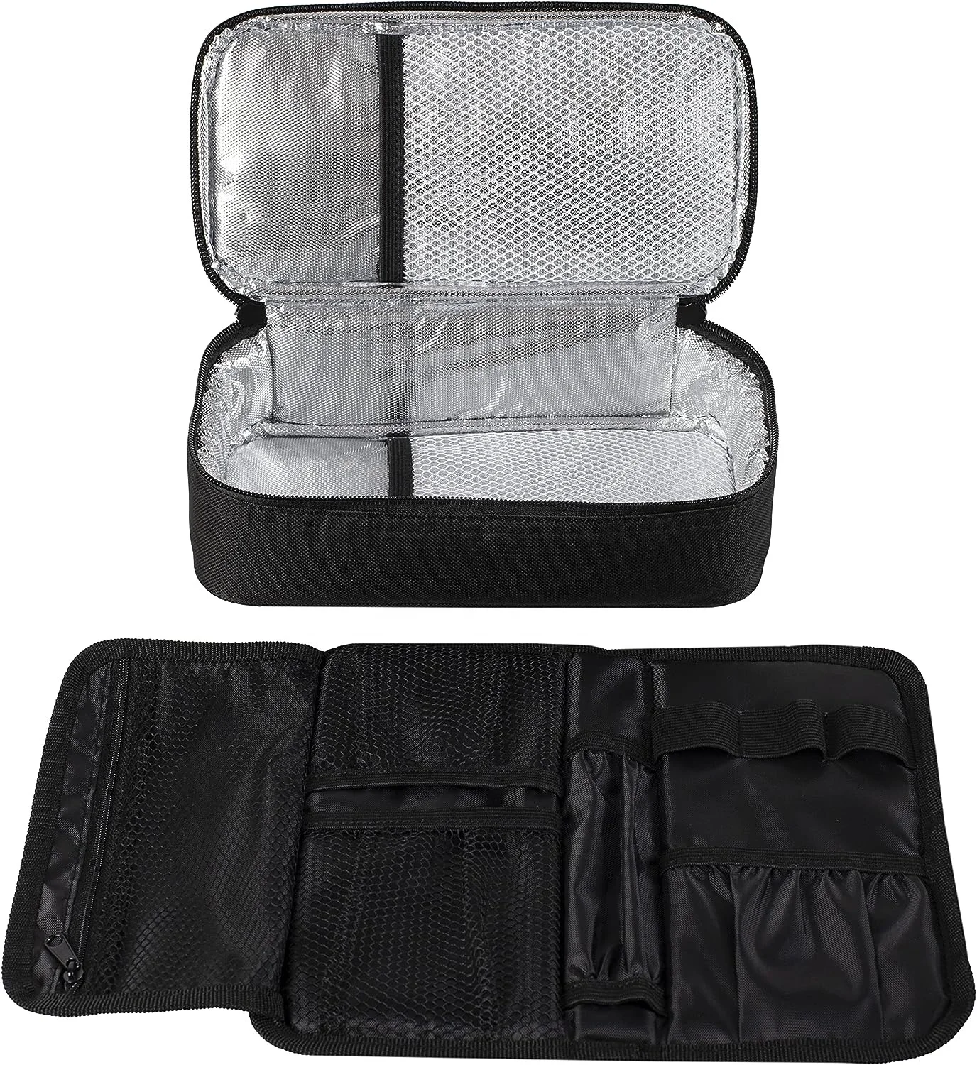 Custom Diabetic Organize Medication Insulin Cooler Case Insulin Cooler Travel Bag with 4 Ice Pack