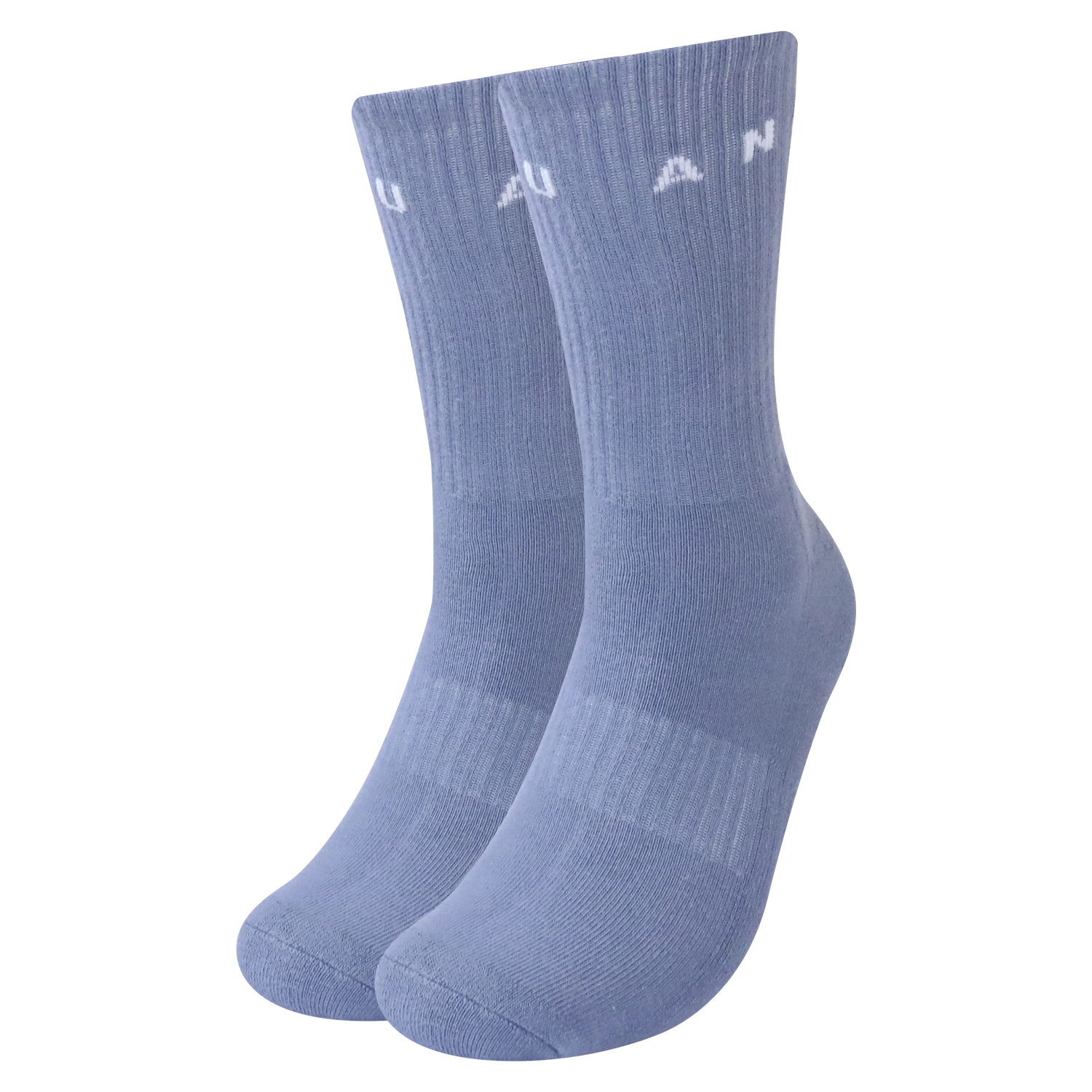 Custom Athletic Sock oem men white black bamboo cotton athletic custom logo sport socks cycling basketball crew workout socks